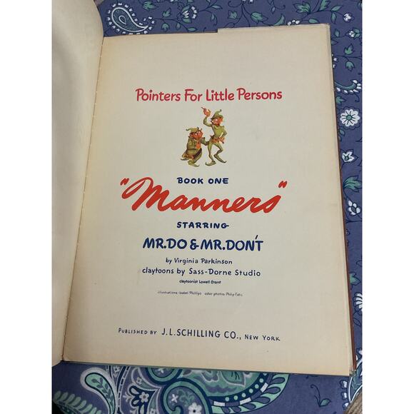 1943 “MANNERS” Starring Mr. Do & Mr. Don’t - Picture 5 of 15